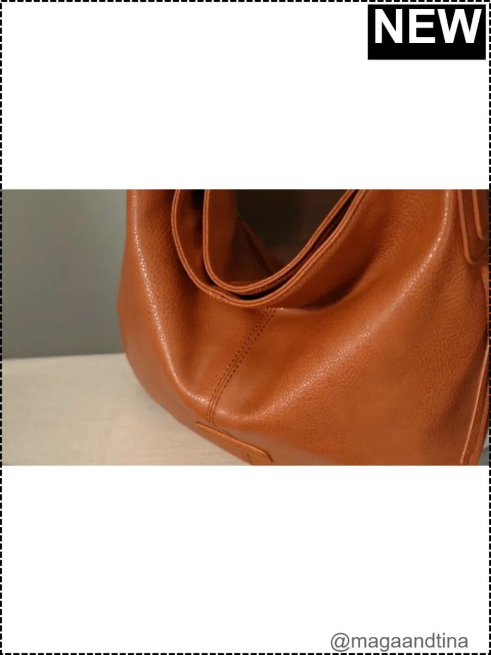 Vegan Leather Hobo Bag Women Shoulder Purses Handbags Large Tote Crossbody